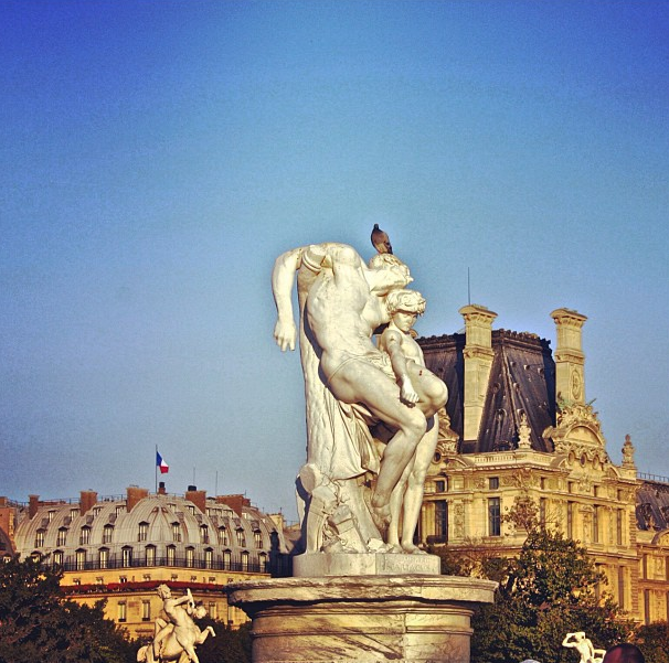 Tuileries statue