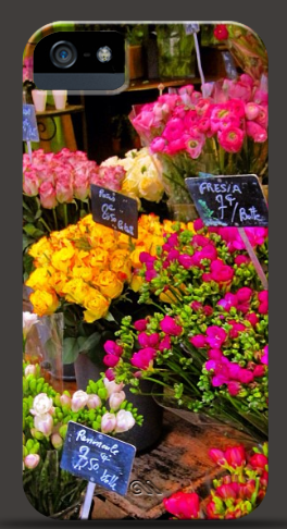 Paris Florist iPhone case