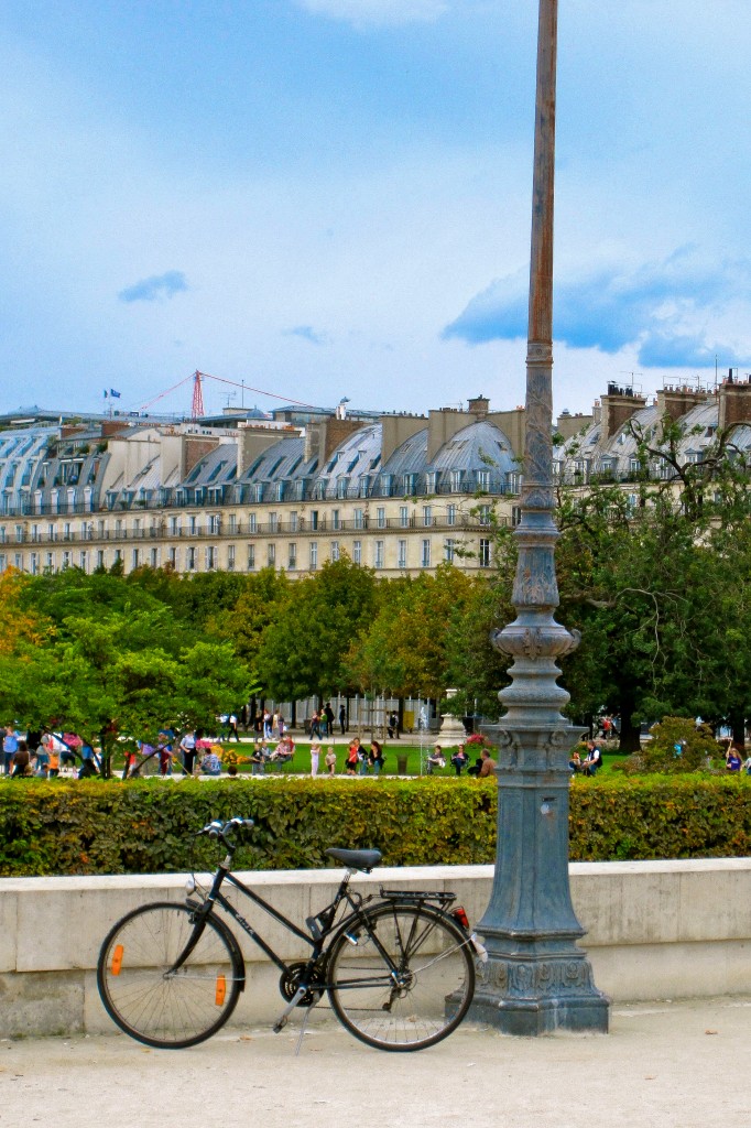 Paris Tuileries bicycle