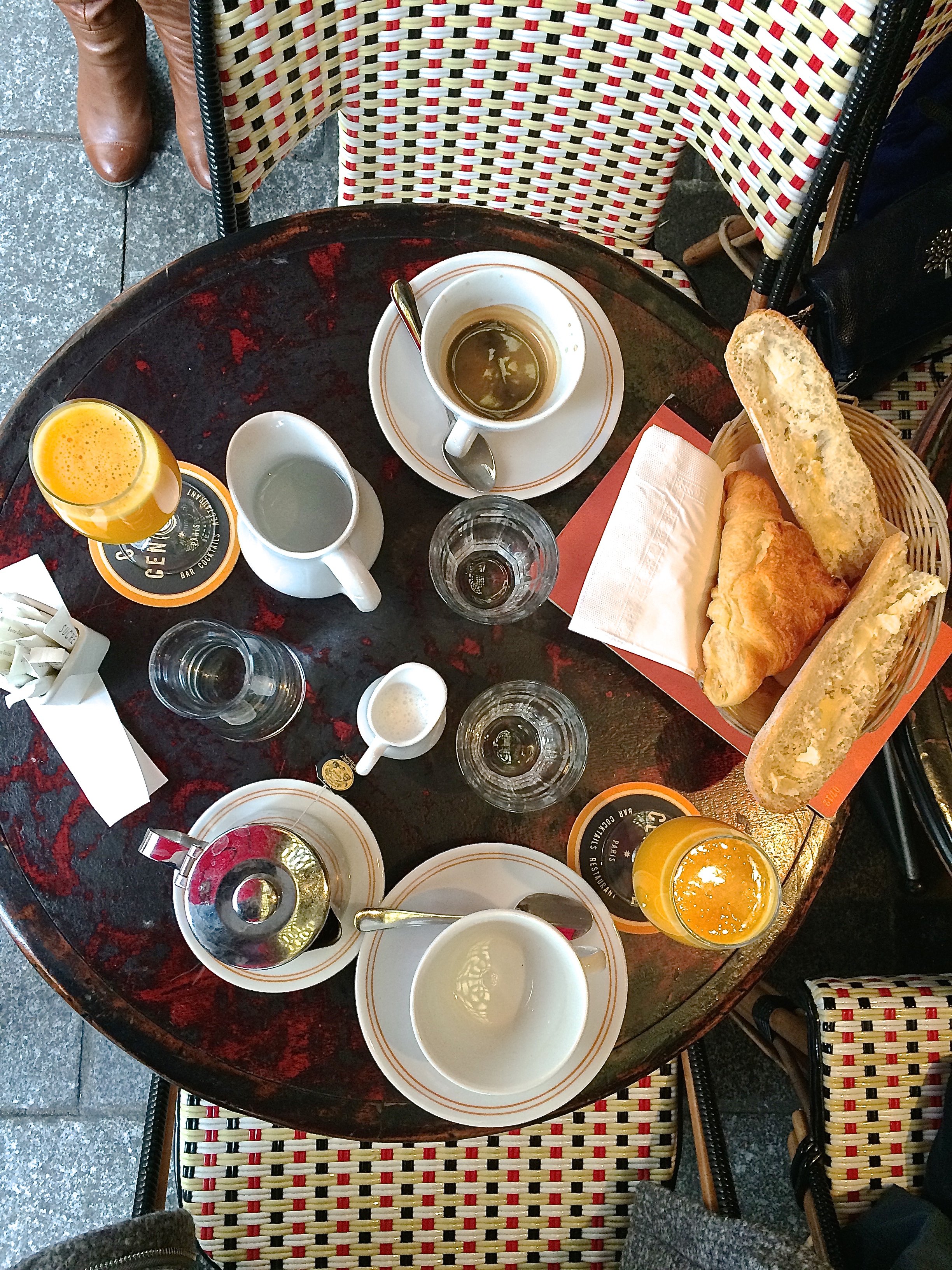 Cafe Central Paris, Falling Off Bicycles, Patricia Parisienne