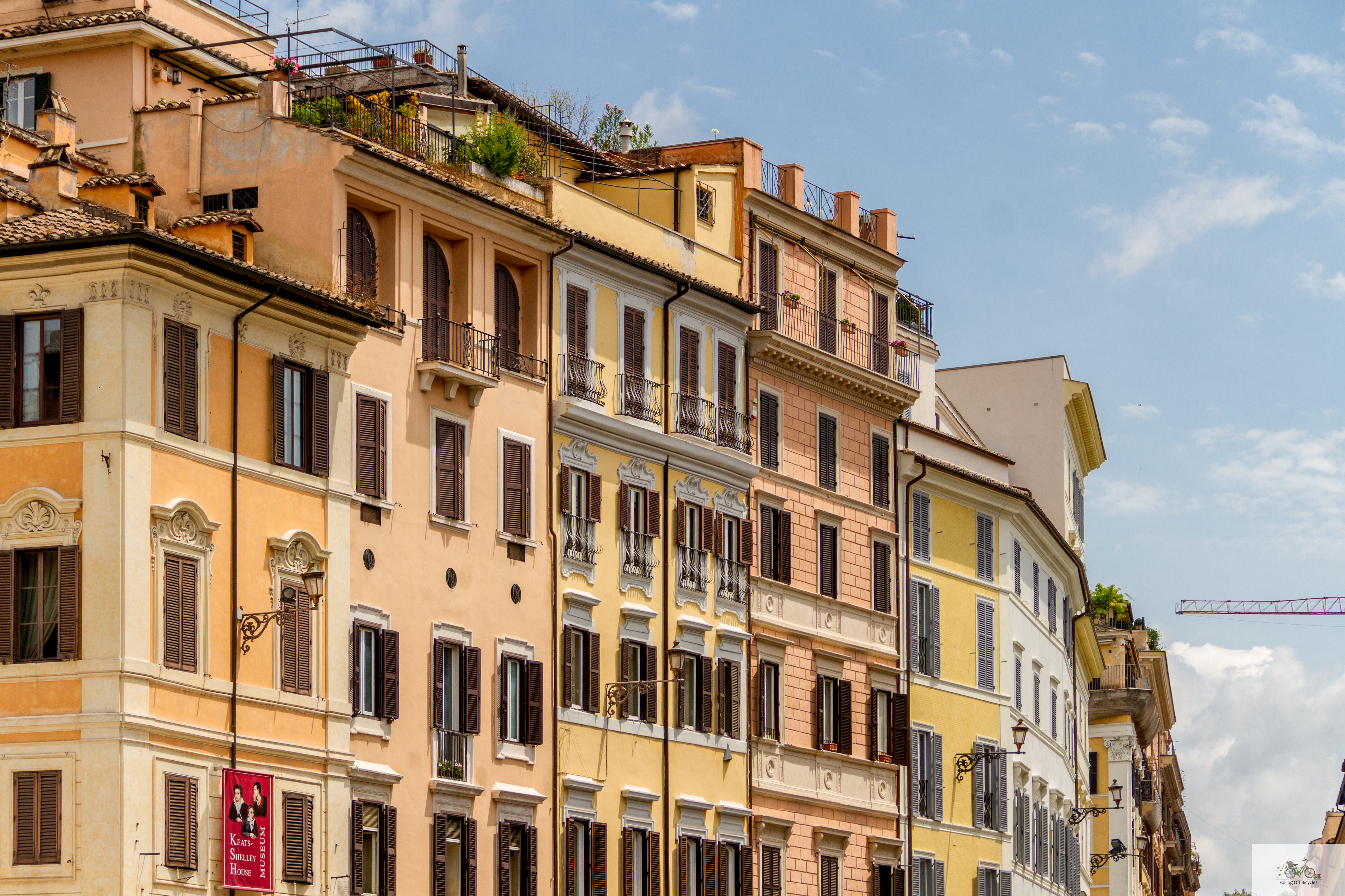 Julia Willard, Rome, Falling Off Bicycles, Julie Willard, Italy, shutters, colors of Rome, Roma