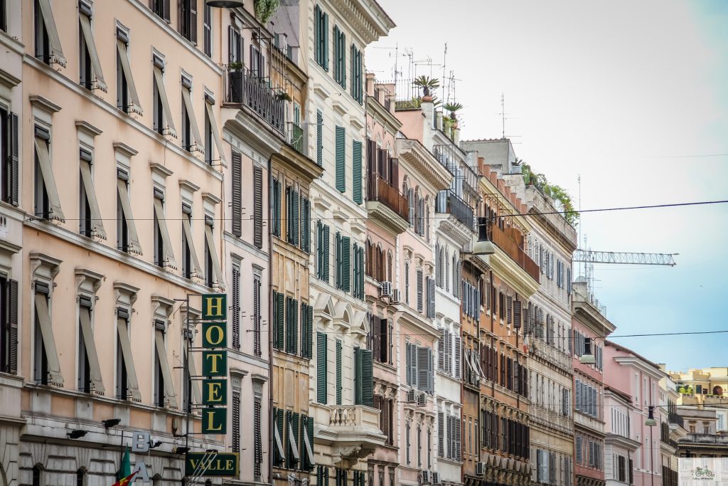 Julia Willard, Rome, Falling Off Bicycles, Julie Willard, Italy, shutters, colors of Rome, Roma