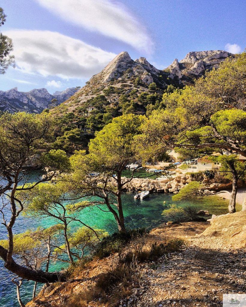 Falling Off Bicycles, Julia Willard, France Instagrammer, calanque, Provence, Côte d'Azur, Mediterranean Sea, swim in France, Calanque Sormiou