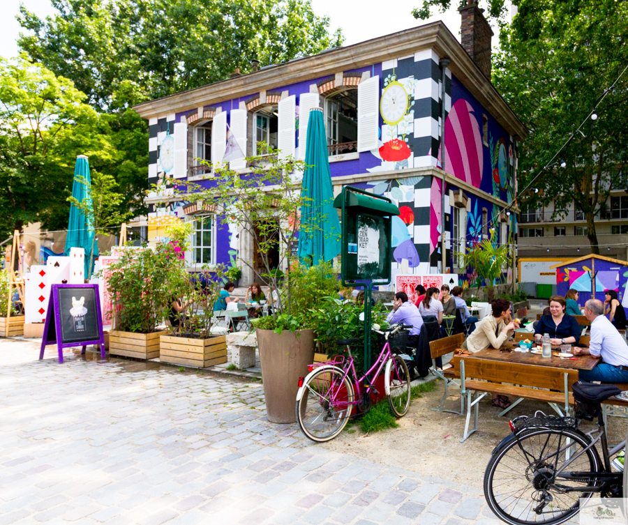 Julia Willard, Julie Willard, Quai de la Loire, Paris 19, Pavillon des Canaux, boat ride Paris, Alice in Wonderland, Alice Through the Looking Glass