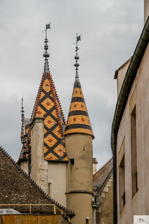 Julia Willard, Falling Off Bicycles, Bourgogne tile, tile roof, Bourgogne, Beaune tourism