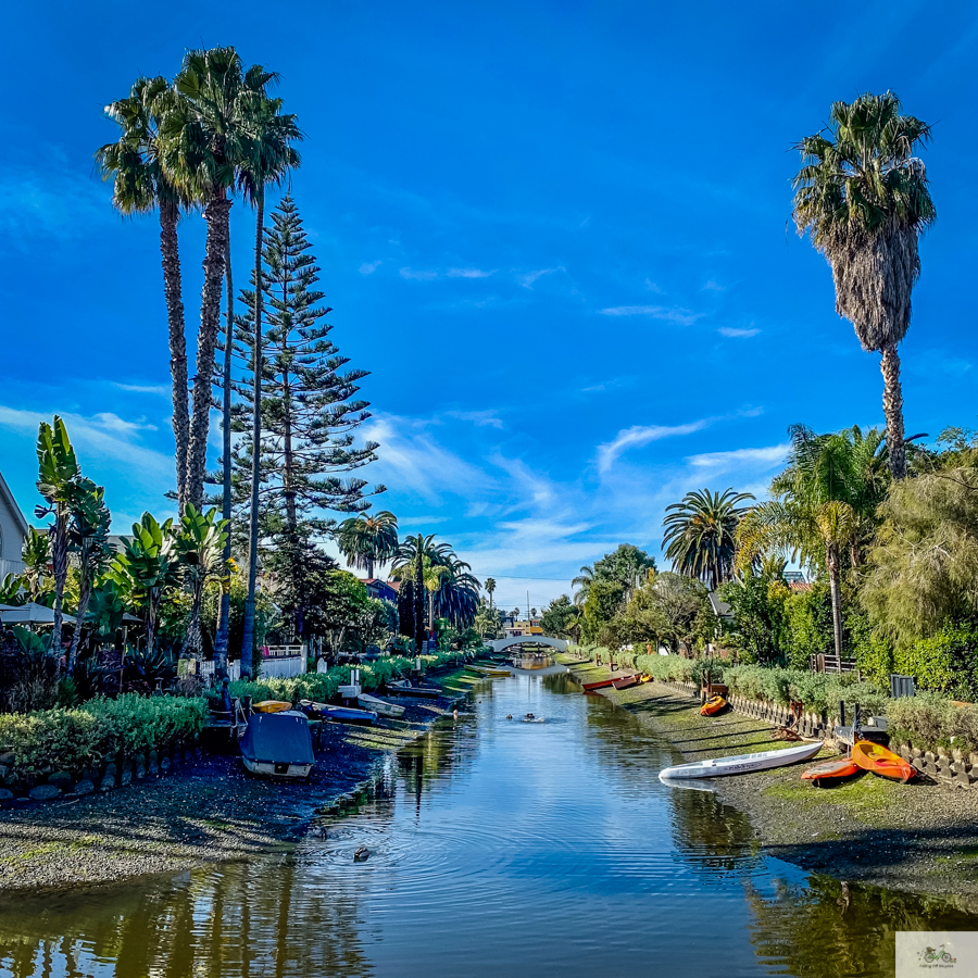 Julia Willard, Julie Willard, Falling Off Bicycles, Venice Canals, Los Angeles, Venice boat, California life