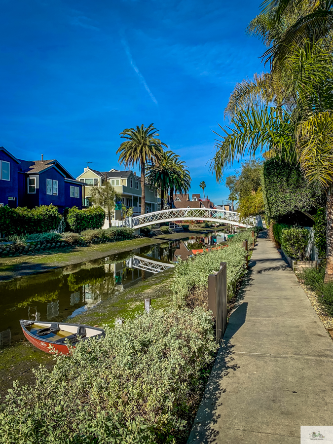 Julia Willard, Julie Willard, Falling Off Bicycles, Venice Canals, Los Angeles, Venice boat, California life