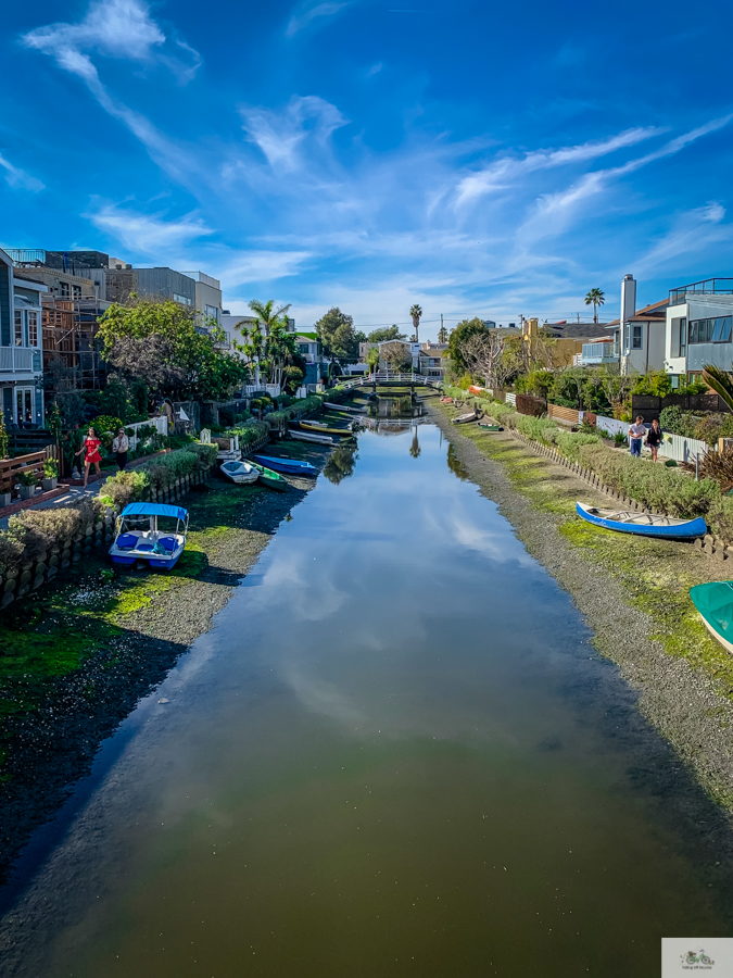 Julia Willard, Julie Willard, Falling Off Bicycles, Venice Canals, Los Angeles, Venice boat, California life