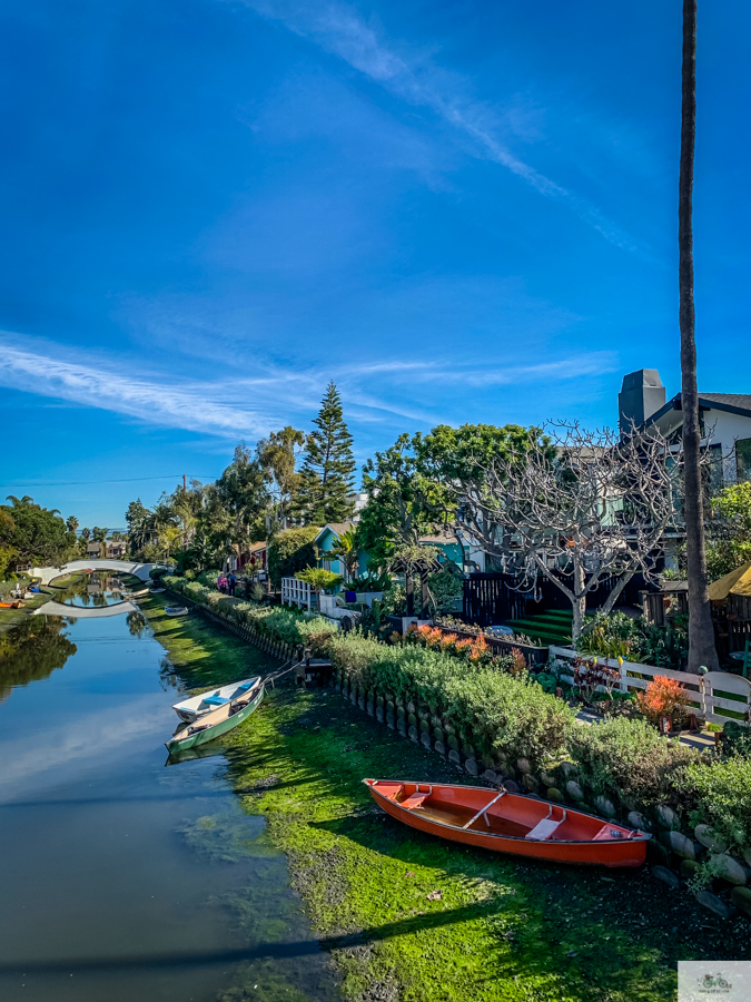 Julia Willard, Julie Willard, Falling Off Bicycles, Venice Canals, Los Angeles, Venice boat, California life