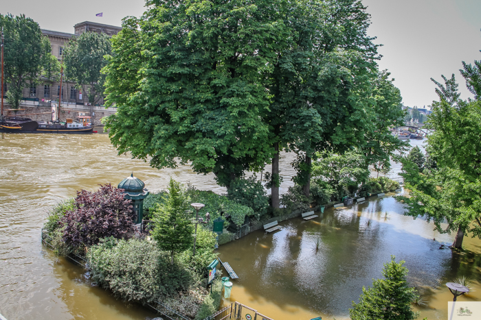 Falling Off Bicycles, Julia Willard, Julie Willard, Seine, Paris flood 2016, grue, Paris grue