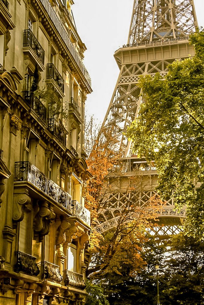 Eiffel Tower photograph, fine art paris photography, travel photo, wall decor