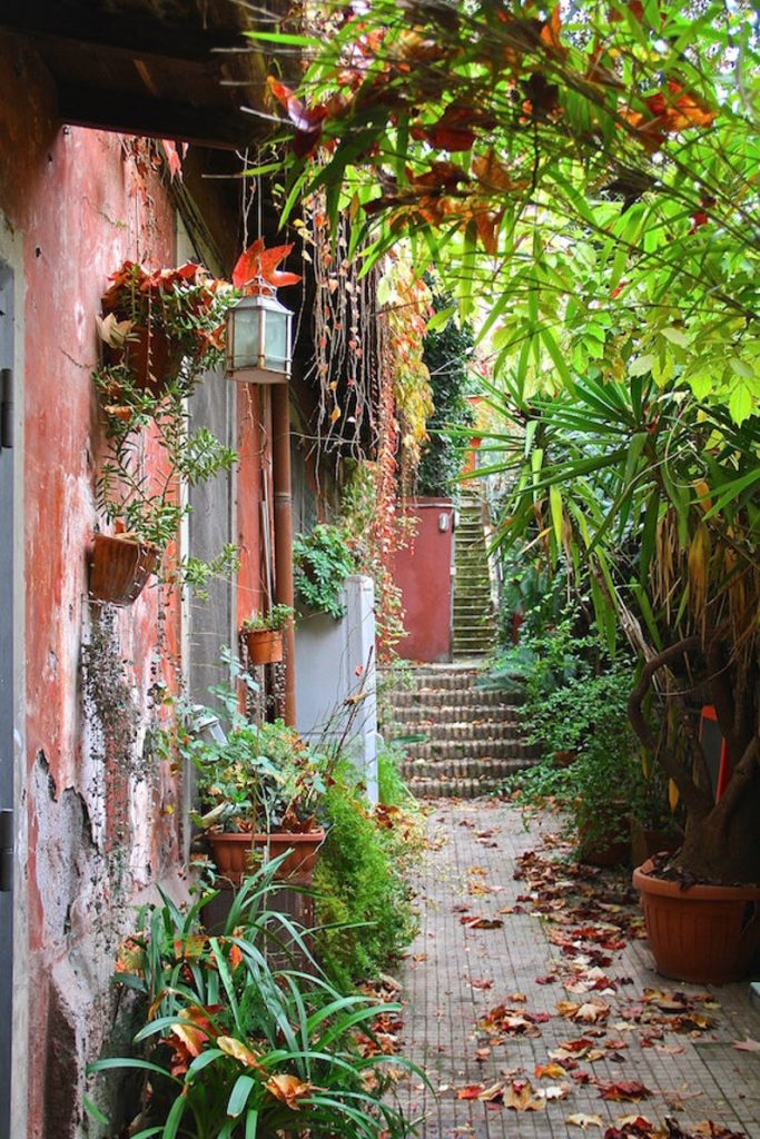 Rome, Italy courtyard, fine art travel photography, travel photo, wall decor by Julia Willard