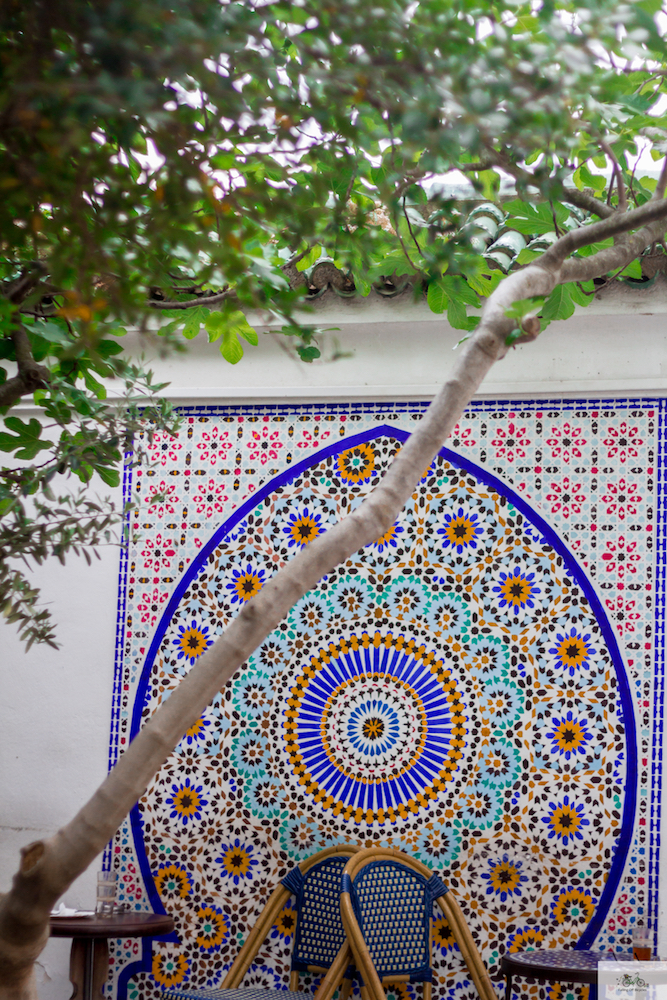 Grande Mosquée de Paris, Julia Willard, Falling Off Bicycles, France, Paris, blue tiles, Paris mosque