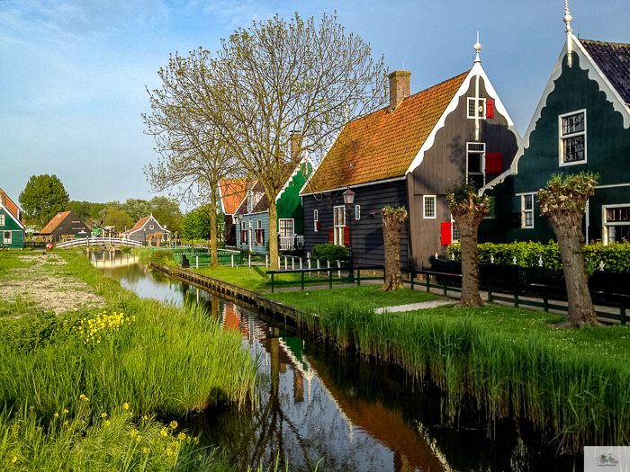 Julia Willard, Julie Willard, Julia Arias, Dutch windmills, windmills, Falling Off Bicycles, cycle Holland, biking Amsterdam, Amsterdam day trip, Spring in Holland, Netherlands spring, Zaanse Schans, Zaandam