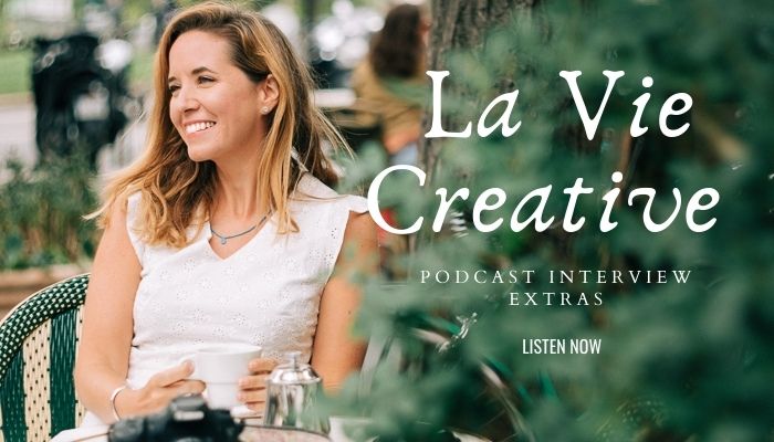 Julia Willard, Julie Willard, La Vie Creative, American in Paris, the Artists Way, photographer in Paris, English speaking photographer Paris, Krystal Kenney, Falling Off Bicycles, France podcast